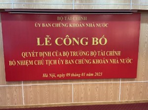 Ảnh của Ủy ban Chứng khoán Nhà nước có tân Chủ tịch sau gần 8 tháng