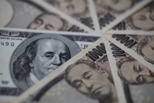 Picture of Yen jumps; dollar tentative ahead of U.S. inflation data