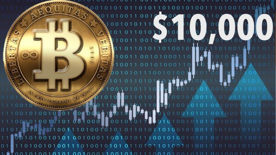 bitcoin tăng 10.00 USD