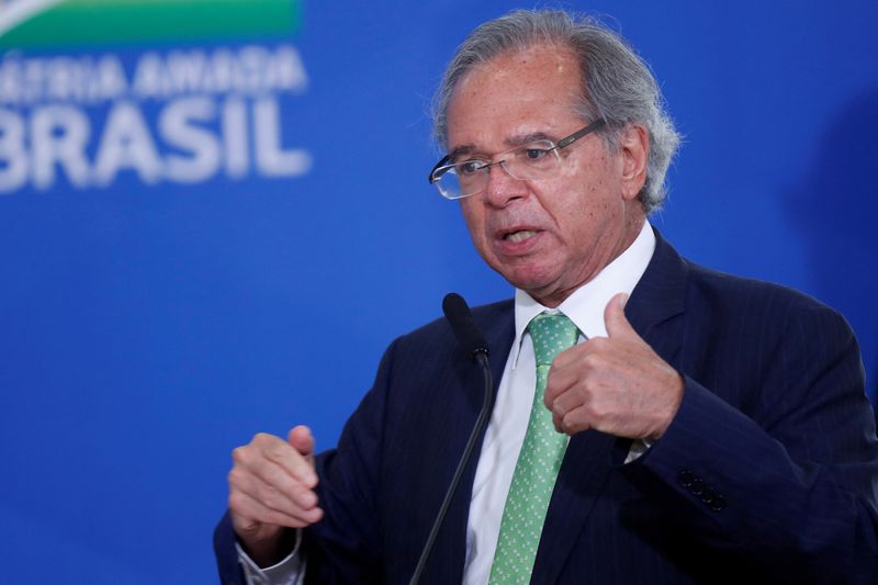 Brazil's Guedes defends leaner tax reform to reduce corporate taxes