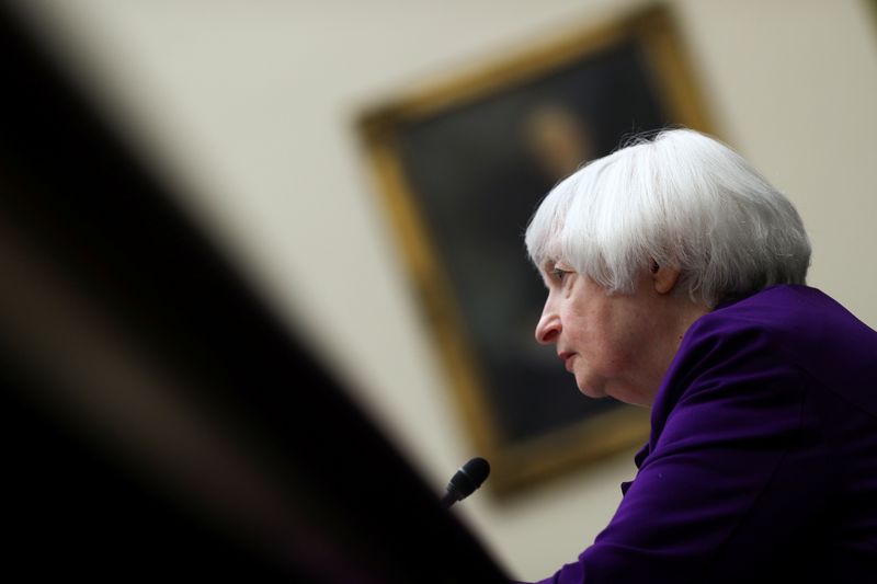 Yellen says U.S. financial system operating in 'orderly manner'