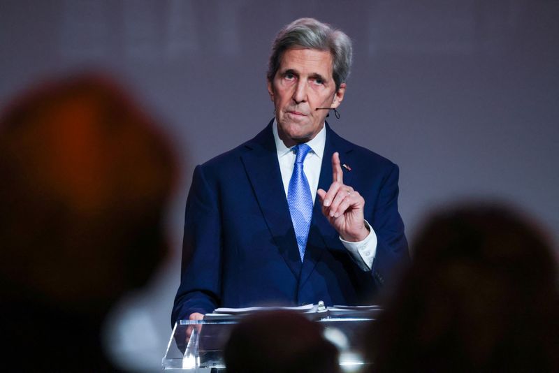 U.S. climate envoy Kerry calls to 'deweaponise' energy through green shift