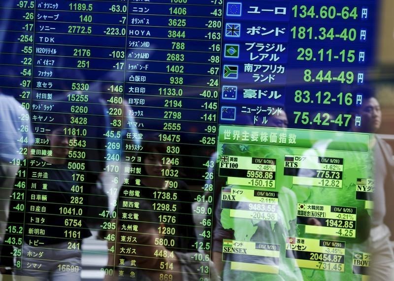 Asian Stocks Up, Investor Worries Over Inflation Persists