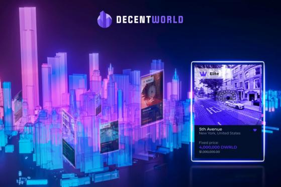 From 12M Street NFTs to 18.5M in Less Than 3 Months – DecentWorld Expands Its Metaverse