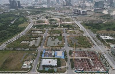Tài khoản 2 doanh nghiệp trúng đấu giá đất Thủ Thiêm không có tiền