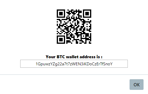 Ví dụ nạp BTC thì hệ thống sẽ cung cấp ví BTC của sàn cho mình gửi vào.