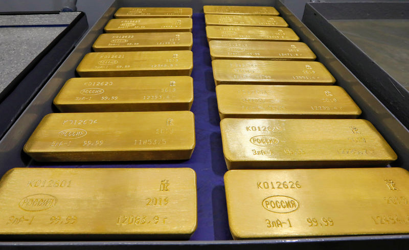 Gold Up, Near Two Week High as Dollar Stabilizes