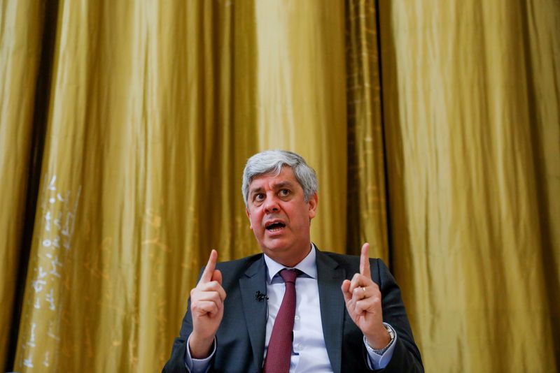 ECB committed to act on fragmentation risks, Centeno says