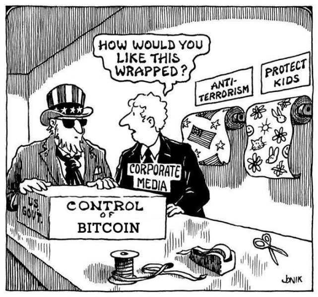 Chính phủ kiểm soát bitcoin bằng luật lệ