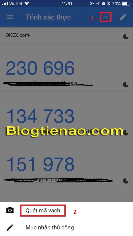 Bảo mật 2FA cho tài khoản Bibox. Ảnh 4