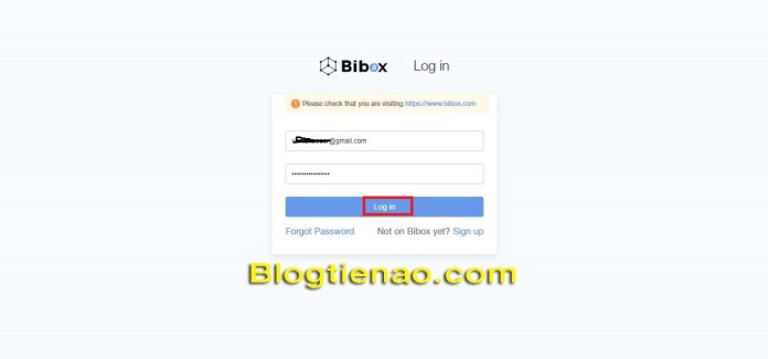 Đăng ký tài khoản trên Bibox. Ảnh 6