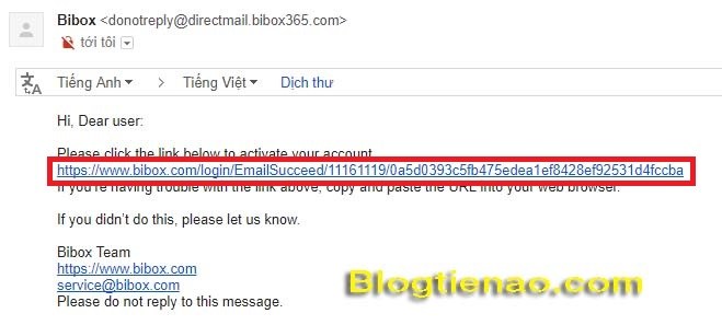 Đăng ký tài khoản trên Bibox. Ảnh 4