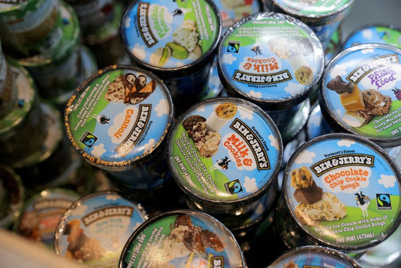 Ben & Jerry's says Unilever froze directors' salaries