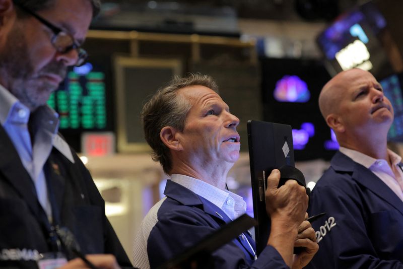 Wall St opens higher as bets on big rate hikes ease after inflation data