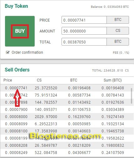 Mua bán giao dịch trên Tidex. Ảnh 3