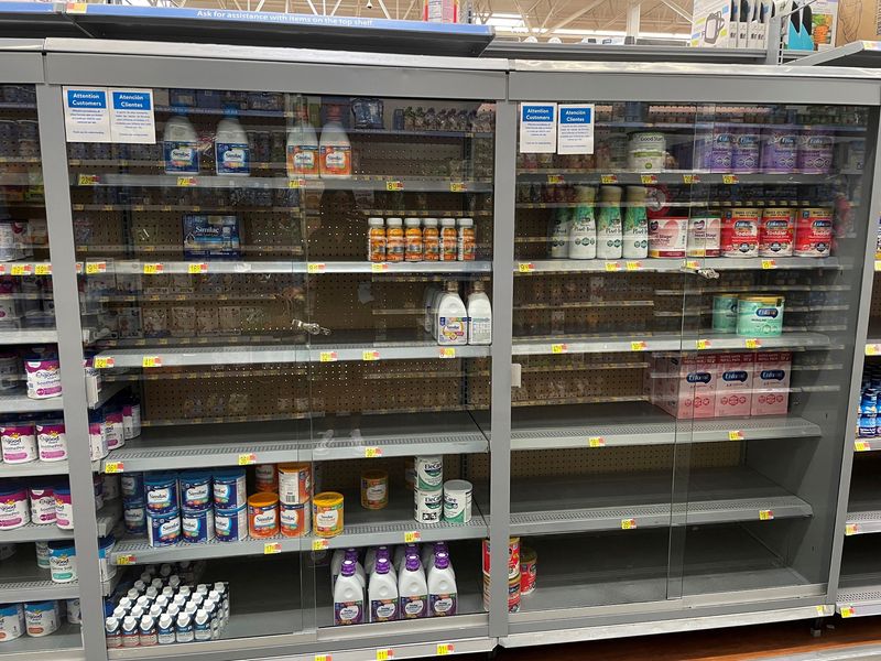 Walmart says baby formula availability improving in its stores