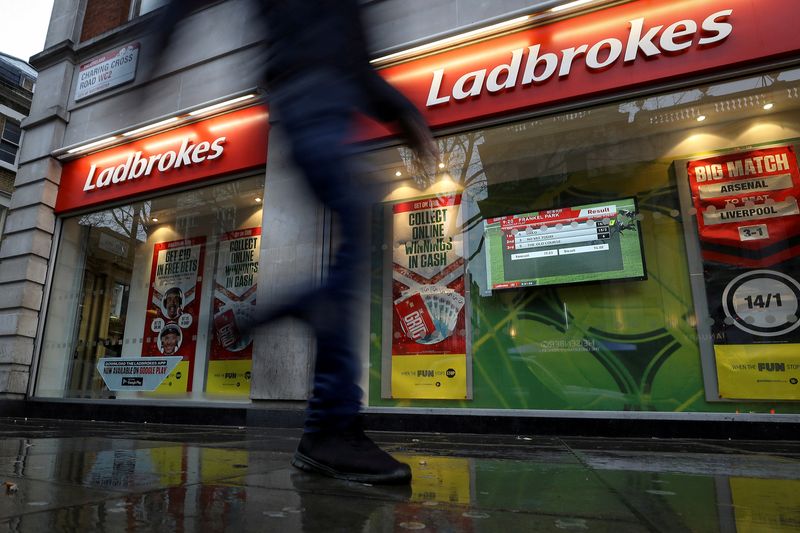 Entain Shares Fall After Ladbrokes Owner Hit With Record Fine
