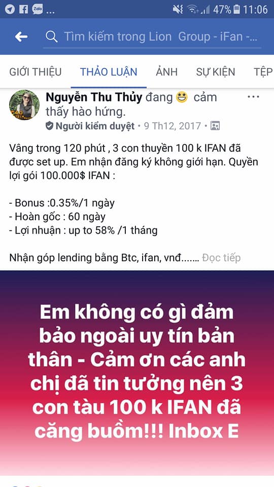 Mua chung gói lending iFan và đảm bảo lợi nhuận cực khủng.