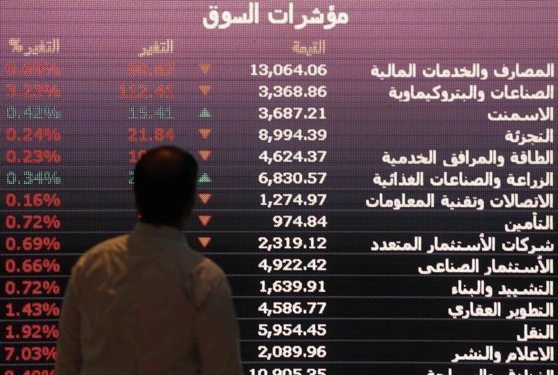 Saudi Arabia stocks lower at close of trade; Tadawul All Share down 0.87%