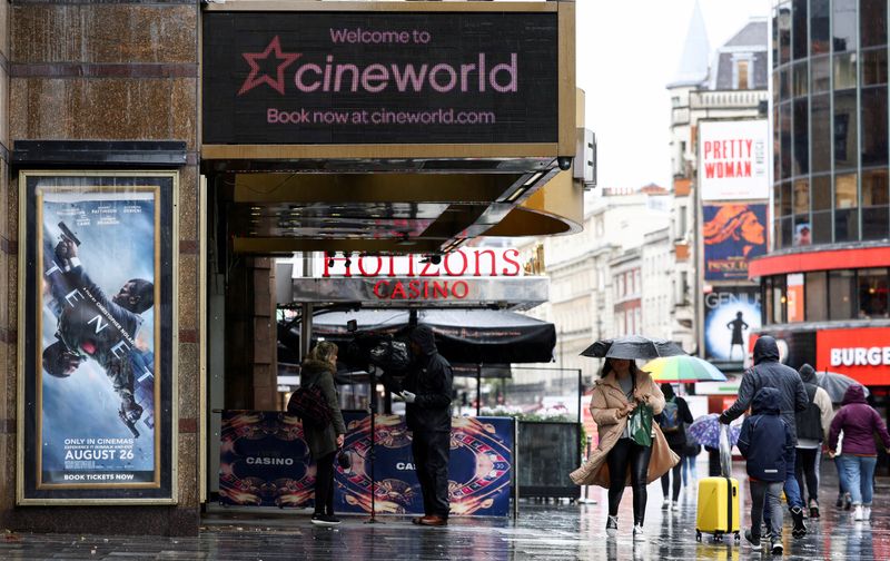 Cineworld files for U.S. bankruptcy