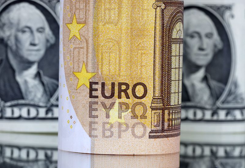 Euro jumps to 3-week high amid hawkish ECB signals, dollar idles