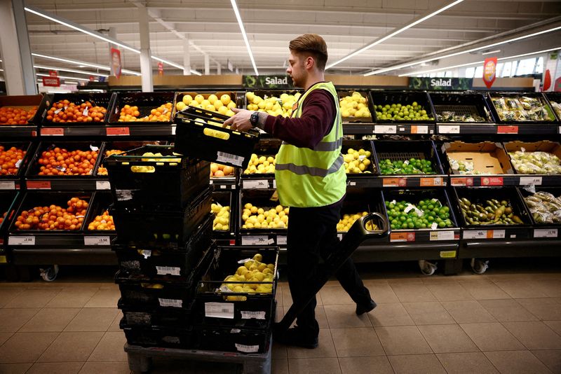 UK consumer price inflation falls unexpectedly