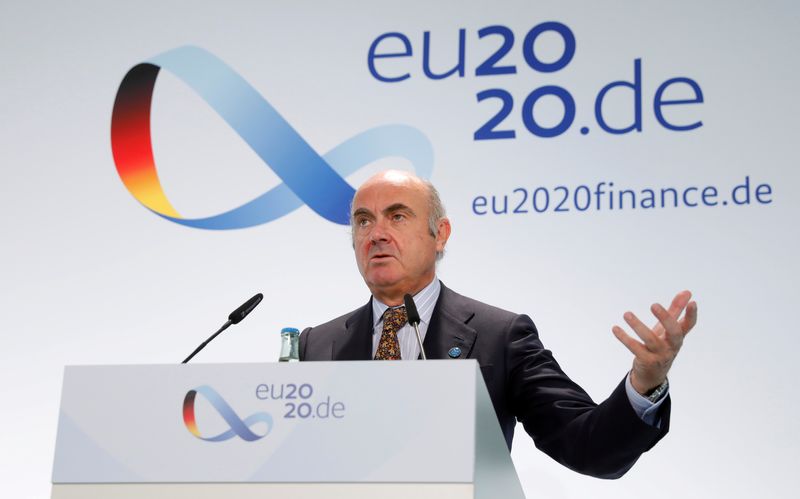 ECB must take determined steps to root out high inflation, de Guindos says