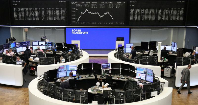 European shares routed as recession worries heighten
