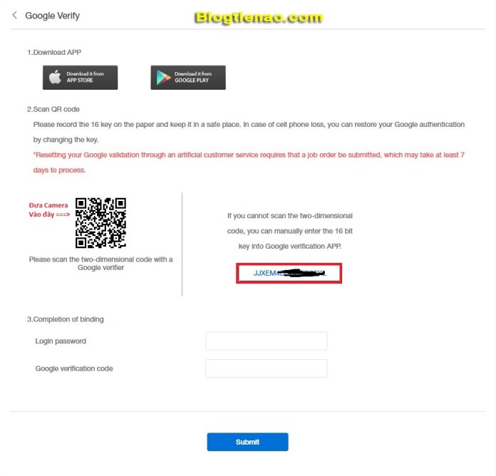 Bảo mật tài khoản IDAX. Ảnh 3