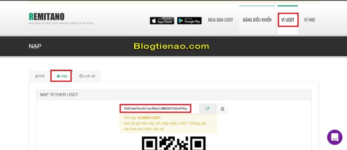 Rút USDT từ Binance về Remi. Ảnh 1