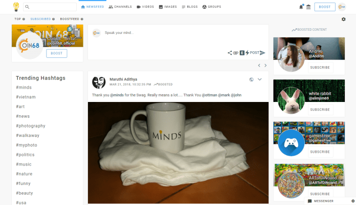 Ngán Facebook, chọn Minds, điều gì chờ đợi bạn?