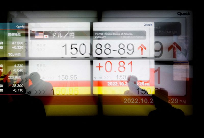 Japan intervened, buying yen in foreign exchange market Friday -sources