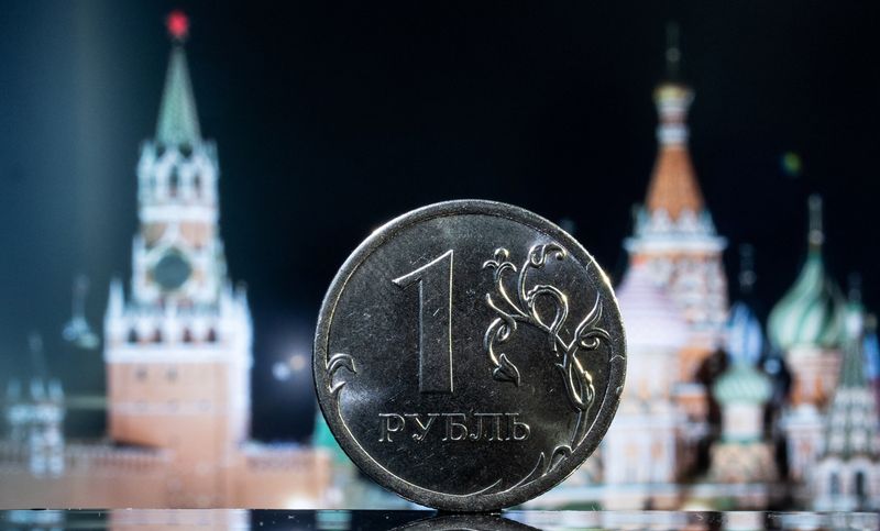 Rouble steadies near 61 vs dollar with upcoming rate decision in focus