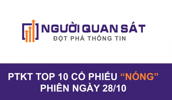 Phân tích kỹ thuật Top 10 cổ phiếu 