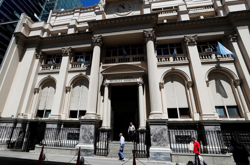 Argentina cenbank debt poses 'systemic risk' to financial sector, Moody's says