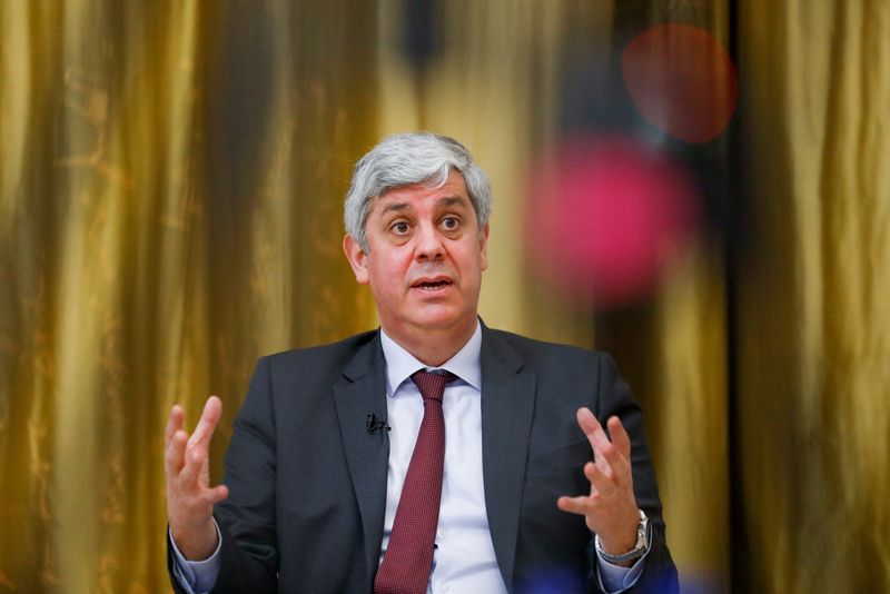 ECB's Centeno sees more consolidation in Portugal's banking sector