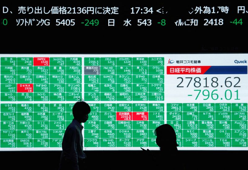 Asian shares higher on signs of U.S. Fed slowdown, China stimulus