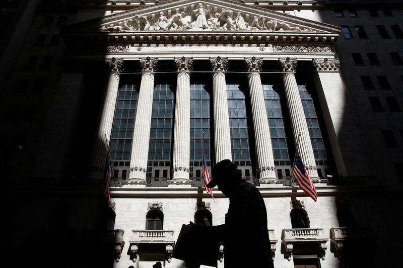 U.S. stocks lower at close of trade; Dow Jones Industrial Average down 1.03%