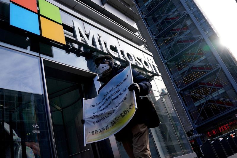 U.S. seeks to stop Microsoft's $69 billion bid for games maker Activision