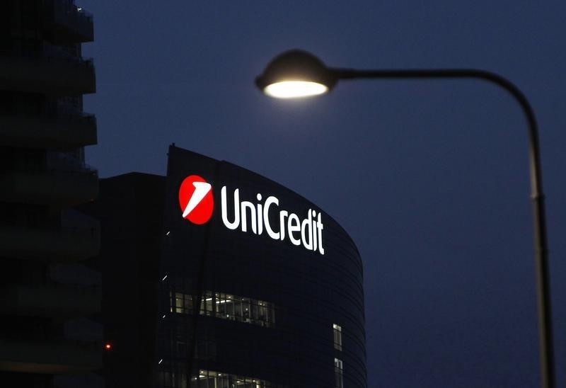 UniCredit shares fall on report of potential increase in ECB capital requirements