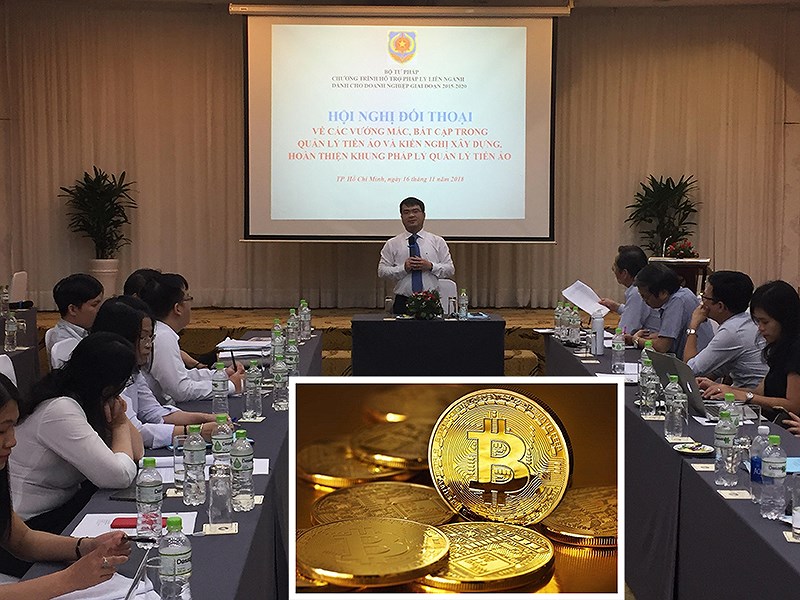 Các đại biểu tham gia hội thảo cho rằng việc Việt Nam chưa có khung pháp lý dẫn đến nhiều rủi ro cho nhà đầu tư tiền ảo. Ảnh: PM