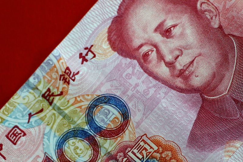China's yuan looks set for biggest annual loss since 1994, down 8.6%