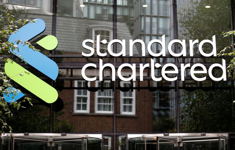 Standard Chartered gives up most of its gains as takeover talk denied