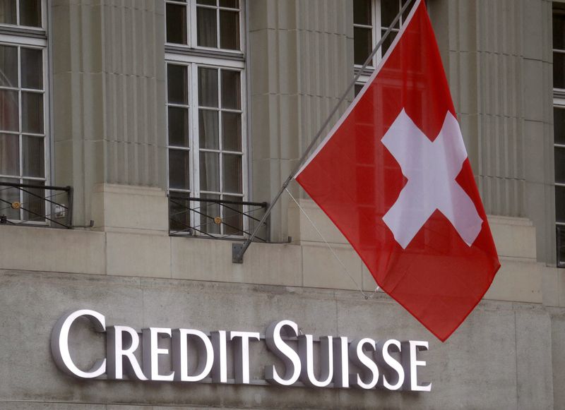 Credit Suisse may cut 2022 bonus pool by 50% -Bloomberg News