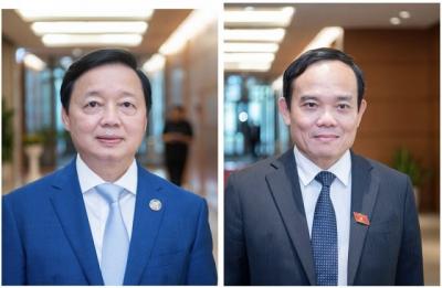 Phó Thủ tướng Trần Hồng Hà và Trần Lưu Quang được phân công phụ trách lĩnh vực nào?