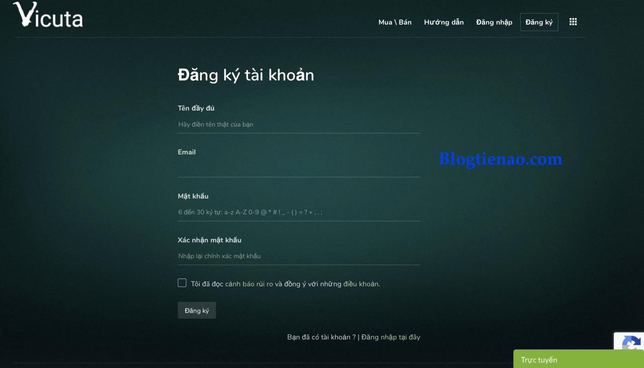 Mua Bán USDT trên Vicuta