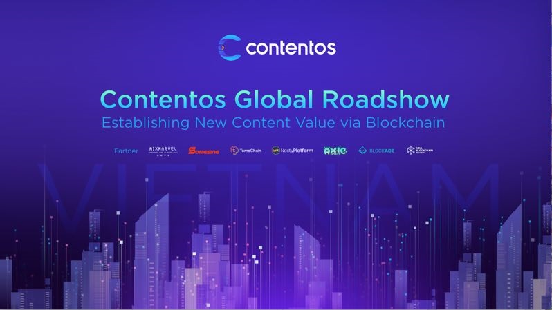 contentos global roadshow dien ra tai viet nam, contentos global roadshow, contentos