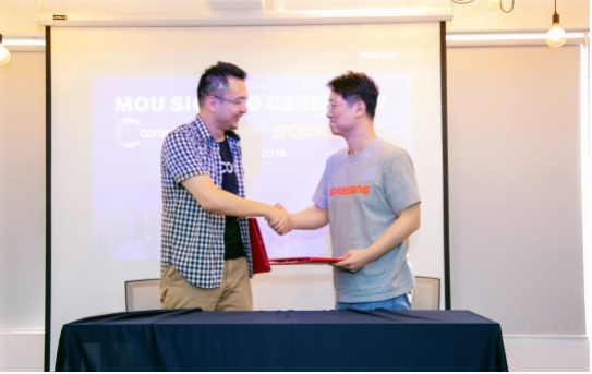 contentos global roadshow dien ra tai viet nam , contentos global roadshow, Heuibae Kim ,Mick Tsai