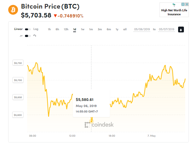 Giá bitcoin hôm nay (7/5) biến động mạnh, Bitcoin giống một chiếc vỏ sò, theo Warren Buffett - Ảnh 1.