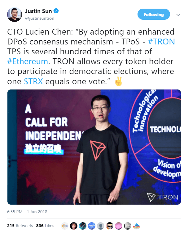 Cáo buộc TRON “đi chệch” khỏi tầm nhìn ban đầu, cựu CTO bị tố ngược lại là “gian lận và biển thủ”